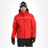 CMP, 31W0317 Ski-jas Heren Ferrari Rood -XUEFENG EXTREME OUTFIT cmp 31w0317 aa jas gevoerd heren ferrari rood 22cmpxx129v5 BI 02