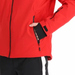 CMP, 31W0317 Ski-jas Heren Ferrari Rood -XUEFENG EXTREME OUTFIT cmp 31w0317 aa jas gevoerd heren ferrari rood 22cmpxx129v5 BI 11