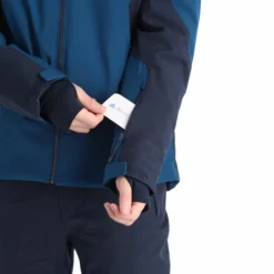 CMP, 31W0317 Ski-jas Heren Marine Blauw -XUEFENG EXTREME OUTFIT cmp 31w0317 aa jas gevoerd heren marine blauw 22cmpxx129v2 BI 08