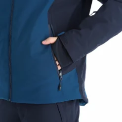 CMP, 31W0317 Ski-jas Heren Marine Blauw -XUEFENG EXTREME OUTFIT cmp 31w0317 aa jas gevoerd heren marine blauw 22cmpxx129v2 BI 11