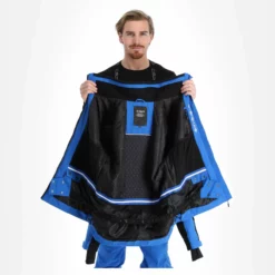 CMP, 31W0317 Ski-jas Heren Royal Blauw -XUEFENG EXTREME OUTFIT cmp 31w0317 aa jas gevoerd heren royal blauw 22cmpxx129v1 BI 06