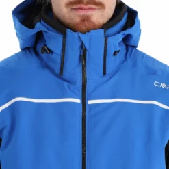 CMP, 31W0317 Ski-jas Heren Royal Blauw -XUEFENG EXTREME OUTFIT cmp 31w0317 aa jas gevoerd heren royal blauw 22cmpxx129v1 BI 07