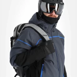 CMP, 31W0317 Ski-jas Heren Titanio Grijs -XUEFENG EXTREME OUTFIT cmp 31w0317 aa jas gevoerd heren titanio grijs 22cmpxx129v4 BI 05