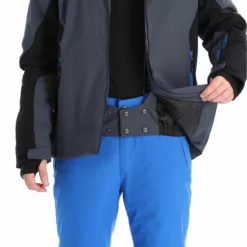 CMP, 31W0317 Ski-jas Heren Titanio Grijs -XUEFENG EXTREME OUTFIT cmp 31w0317 aa jas gevoerd heren titanio grijs 22cmpxx129v4 BI 09