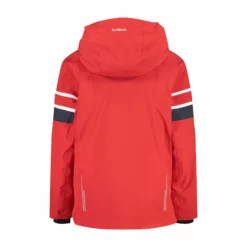 CMP, 31W0524 Ski-jas Kinderen Ferrari Rood -XUEFENG EXTREME OUTFIT cmp 31w0524 aa jas gevoerd kinderen ferrari rood 22cmpxx130v1 BI 03
