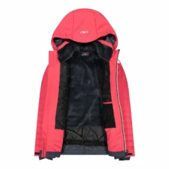 CMP, 31W0735 Ski-jas Kinderen Begonia Rood -XUEFENG EXTREME OUTFIT cmp 31w0735 aa jas gevoerd kinderen begonia rood 22cmpxx132v3 BI 04