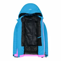 CMP, 31W0735 Ski-jas Kinderen Turquioise Blauw -XUEFENG EXTREME OUTFIT cmp 31w0735 aa jas gevoerd kinderen turquioise blauw 22cmpxx132v2 BI 04