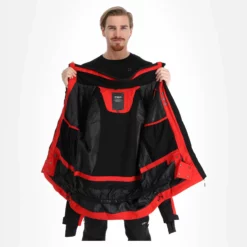 CMP, 32W0137 Ski-jas Heren Ferrari Rood -XUEFENG EXTREME OUTFIT cmp 32w0137 aa jas gevoerd heren ferrari rood 22cmpxx139v3 BI 06