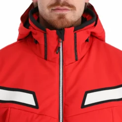 CMP, 32W0137 Ski-jas Heren Ferrari Rood -XUEFENG EXTREME OUTFIT cmp 32w0137 aa jas gevoerd heren ferrari rood 22cmpxx139v3 BI 07