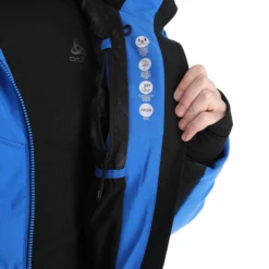 CMP, 32W0137 Ski-jas Heren Royal Blauw -XUEFENG EXTREME OUTFIT cmp 32w0137 aa jas gevoerd heren royal blauw 22cmpxx139v1 BI 09