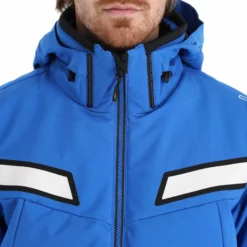 CMP, 32W0137 Ski-jas Heren Royal Blauw -XUEFENG EXTREME OUTFIT cmp 32w0137 aa jas gevoerd heren royal blauw 22cmpxx139v1 BI 11