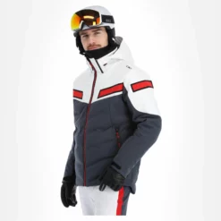 CMP, 32W0137 Ski-jas Heren Titanio Grijs -XUEFENG EXTREME OUTFIT cmp 32w0137 aa jas gevoerd heren titanio grijs 22cmpxx139v2 BI 04