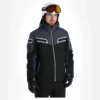 CMP, 32W0137 Ski-jas Heren Zwart -XUEFENG EXTREME OUTFIT cmp 32w0137 aa jas gevoerd heren zwart 22cmpxx139v4 BI 02 1
