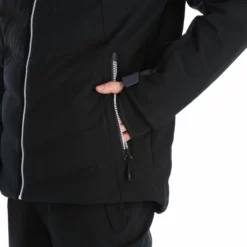 CMP, 32W0137 Ski-jas Heren Zwart -XUEFENG EXTREME OUTFIT cmp 32w0137 aa jas gevoerd heren zwart 22cmpxx139v4 BI 11