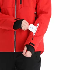 CMP, 32W0157 Ski-jas Heren Ferrari Rood -XUEFENG EXTREME OUTFIT cmp 32w0157 aa jas gevoerd heren ferrari rood 22cmpxx140v2 BI 08