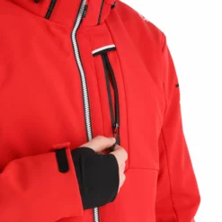 CMP, 32W0157 Ski-jas Heren Ferrari Rood -XUEFENG EXTREME OUTFIT cmp 32w0157 aa jas gevoerd heren ferrari rood 22cmpxx140v2 BI 11
