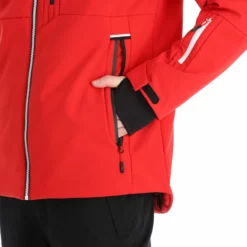 CMP, 32W0157 Ski-jas Heren Ferrari Rood -XUEFENG EXTREME OUTFIT cmp 32w0157 aa jas gevoerd heren ferrari rood 22cmpxx140v2 BI 12