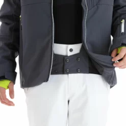 CMP, 32W0157 Ski-jas Heren Titanio Grijs -XUEFENG EXTREME OUTFIT cmp 32w0157 aa jas gevoerd heren titanio grijs 22cmpxx140v3 BI 08