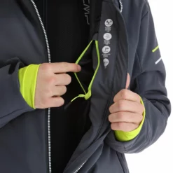 CMP, 32W0157 Ski-jas Heren Titanio Grijs -XUEFENG EXTREME OUTFIT cmp 32w0157 aa jas gevoerd heren titanio grijs 22cmpxx140v3 BI 09