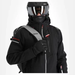 CMP, 32W0157 Ski-jas Heren Zwart -XUEFENG EXTREME OUTFIT cmp 32w0157 aa jas gevoerd heren zwart 22cmpxx140v4 BI 06