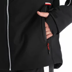 CMP, 32W0157 Ski-jas Heren Zwart -XUEFENG EXTREME OUTFIT cmp 32w0157 aa jas gevoerd heren zwart 22cmpxx140v4 BI 12