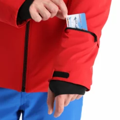 CMP, 32W0177 Ski-jas Heren Ferrari Rood -XUEFENG EXTREME OUTFIT cmp 32w0177 aa jas gevoerd heren ferrari rood 22cmpxx141v1 BI 07