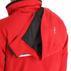 CMP, 32W0177 Ski-jas Heren Ferrari Rood -XUEFENG EXTREME OUTFIT cmp 32w0177 aa jas gevoerd heren ferrari rood 22cmpxx141v1 BI 09