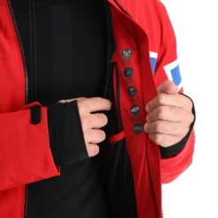 CMP, 32W0177 Ski-jas Heren Ferrari Rood -XUEFENG EXTREME OUTFIT cmp 32w0177 aa jas gevoerd heren ferrari rood 22cmpxx141v1 BI 10