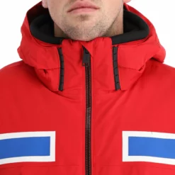 CMP, 32W0177 Ski-jas Heren Ferrari Rood -XUEFENG EXTREME OUTFIT cmp 32w0177 aa jas gevoerd heren ferrari rood 22cmpxx141v1 BI 11