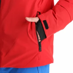 CMP, 32W0177 Ski-jas Heren Ferrari Rood -XUEFENG EXTREME OUTFIT cmp 32w0177 aa jas gevoerd heren ferrari rood 22cmpxx141v1 BI 12