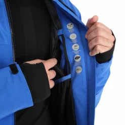 CMP, 32W0177 Ski-jas Heren Royal Blauw -XUEFENG EXTREME OUTFIT cmp 32w0177 aa jas gevoerd heren royal blauw 22cmpxx141v2 BI 08