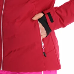 CMP, 32W0216 Ski-jas Dames Sangria Paars -XUEFENG EXTREME OUTFIT cmp 32w0216 aa jas gevoerd dames sangria paars 22cmpxx142v3 BI 09