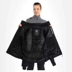 CMP, 32W0216 Ski-jas Dames Zwart 15 CMP, 32W0216 Ski-jas Dames Zwart -XUEFENG EXTREME OUTFIT cmp 32w0216 aa jas gevoerd dames zwart 22cmpxx142v4 BI 05
