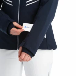 CMP, 32W0226 Ski-jas Dames Blauw -XUEFENG EXTREME OUTFIT cmp 32w0226 aa jas gevoerd dames blauw 22cmpxx143v5 BI 08