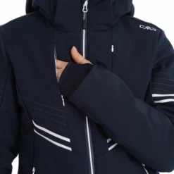 CMP, 32W0226 Ski-jas Dames Blauw -XUEFENG EXTREME OUTFIT cmp 32w0226 aa jas gevoerd dames blauw 22cmpxx143v5 BI 11
