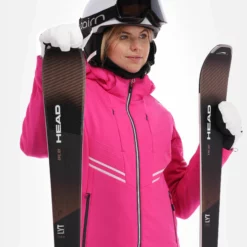 CMP, 32W0226 Ski-jas Dames Fluo Paars -XUEFENG EXTREME OUTFIT cmp 32w0226 aa jas gevoerd dames fluo paars 22cmpxx143v3 BI 05