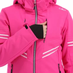 CMP, 32W0226 Ski-jas Dames Fluo Paars -XUEFENG EXTREME OUTFIT cmp 32w0226 aa jas gevoerd dames fluo paars 22cmpxx143v3 BI 11