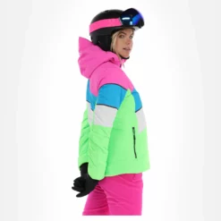 CMP, 32W0236 Ski-jas Dames Apple Fluo Groen -XUEFENG EXTREME OUTFIT cmp 32w0236 aa jas gevoerd dames apple fluo groen 22cmpxx144v3 BI 03