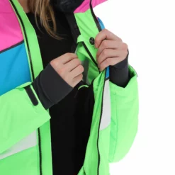 CMP, 32W0236 Ski-jas Dames Apple Fluo Groen -XUEFENG EXTREME OUTFIT cmp 32w0236 aa jas gevoerd dames apple fluo groen 22cmpxx144v3 BI 12