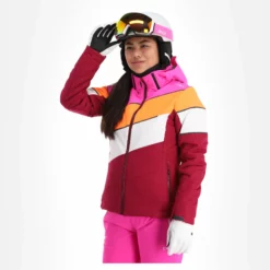 CMP, 32W0236 Ski-jas Dames Sangria Paars -XUEFENG EXTREME OUTFIT cmp 32w0236 aa jas gevoerd dames sangria paars 22cmpxx144v2 BI 04