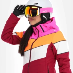 CMP, 32W0236 Ski-jas Dames Sangria Paars -XUEFENG EXTREME OUTFIT cmp 32w0236 aa jas gevoerd dames sangria paars 22cmpxx144v2 BI 05