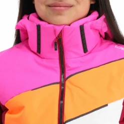 CMP, 32W0236 Ski-jas Dames Sangria Paars -XUEFENG EXTREME OUTFIT cmp 32w0236 aa jas gevoerd dames sangria paars 22cmpxx144v2 BI 07