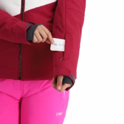CMP, 32W0236 Ski-jas Dames Sangria Paars -XUEFENG EXTREME OUTFIT cmp 32w0236 aa jas gevoerd dames sangria paars 22cmpxx144v2 BI 08