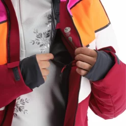 CMP, 32W0236 Ski-jas Dames Sangria Paars -XUEFENG EXTREME OUTFIT cmp 32w0236 aa jas gevoerd dames sangria paars 22cmpxx144v2 BI 12