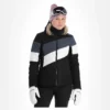 CMP, 32W0236 Ski-jas Dames Zwart -XUEFENG EXTREME OUTFIT cmp 32w0236 aa jas gevoerd dames zwart 22cmpxx144v4 BI 02