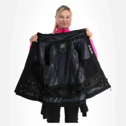 CMP, 32W0236 Ski-jas Dames Zwart -XUEFENG EXTREME OUTFIT cmp 32w0236 aa jas gevoerd dames zwart 22cmpxx144v4 BI 06