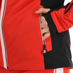 CMP, 32W0246 Ski-jas Dames Grenadine Rood -XUEFENG EXTREME OUTFIT cmp 32w0246 aa jas gevoerd dames grenadine rood 22cmpxx145v3 BI 12