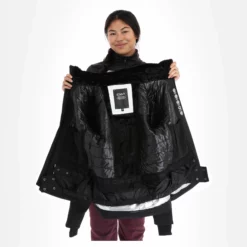 CMP, 32W0246 Ski-jas Dames Zwart -XUEFENG EXTREME OUTFIT cmp 32w0246 aa jas gevoerd dames zwart 22cmpxx145v1 BI 06