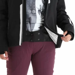 CMP, 32W0246 Ski-jas Dames Zwart -XUEFENG EXTREME OUTFIT cmp 32w0246 aa jas gevoerd dames zwart 22cmpxx145v1 BI 08