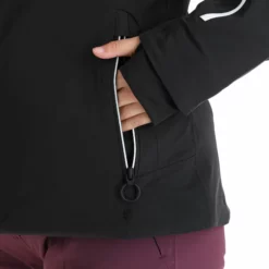 CMP, 32W0246 Ski-jas Dames Zwart -XUEFENG EXTREME OUTFIT cmp 32w0246 aa jas gevoerd dames zwart 22cmpxx145v1 BI 10